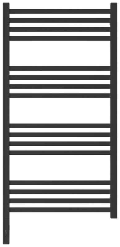 Полотенцесушитель электрический Сунержа Модус 3.1 31-5900-1050 110x55 см, подключение слева, матовый черный, лесенка
