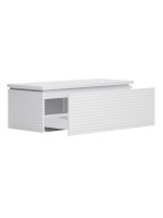 Тумба с раковиной Belux Челси НП 120-01 матовая белая