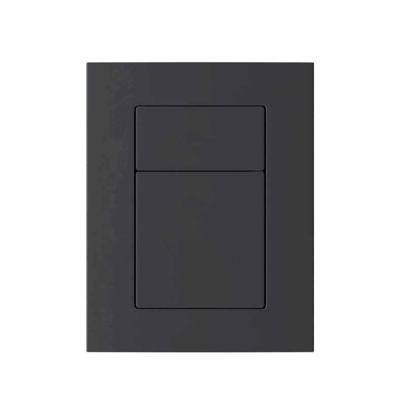 Кнопка смыва для унитаза Wonzon & Woghand WW-IB256-MB пластик, цвет матовый черный