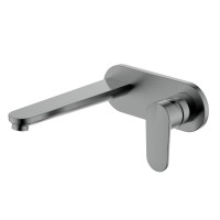 Смеситель для раковины AQUATEK Ника AQ1813BGM С ВНУТРЕННЕЙ ЧАСТЬЮ, оружейная сталь