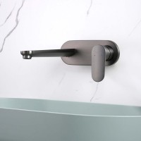 Смеситель для раковины AQUATEK Ника AQ1813BGM С ВНУТРЕННЕЙ ЧАСТЬЮ, оружейная сталь