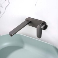 Смеситель для раковины AQUATEK Ника AQ1813BGM С ВНУТРЕННЕЙ ЧАСТЬЮ, оружейная сталь