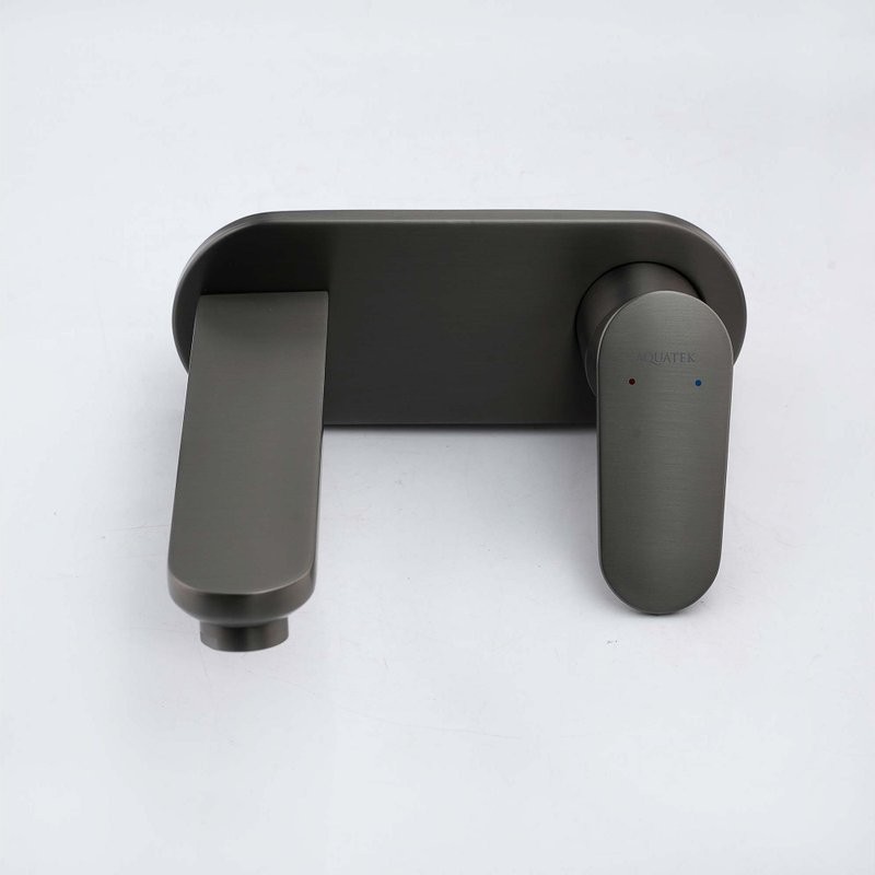 Смеситель для раковины AQUATEK Ника AQ1813BGM С ВНУТРЕННЕЙ ЧАСТЬЮ, оружейная сталь