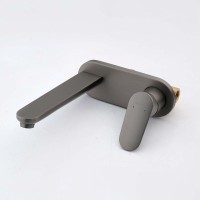 Смеситель для раковины AQUATEK Ника AQ1813BGM С ВНУТРЕННЕЙ ЧАСТЬЮ, оружейная сталь