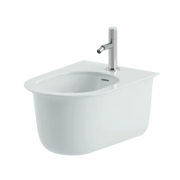 Биде подвесное ArtCeram Chic CHB001 01 00 глянцевое белое Биде подвесное ArtCeram Chic CHB001 01 00 глянцевое белое