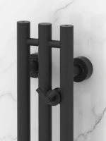 Полотенцесушитель водяной Сунержа Терция Pro 15-0444-1510 150x15 см, темный титан муар, I-образный