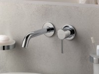 Комплект Гигиенический душ Kludi Bozz 389990576 со смесителем, С ВНУТРЕННЕЙ ЧАСТЬЮ + Смеситель 382450576 хром