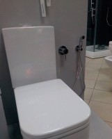 Комплект Гигиенический душ Kludi Bozz 389990576 со смесителем, С ВНУТРЕННЕЙ ЧАСТЬЮ + Смеситель 382450576 хром
