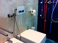 Комплект Гигиенический душ Kludi Bozz 389990576 со смесителем, С ВНУТРЕННЕЙ ЧАСТЬЮ + Смеситель 382450576 хром