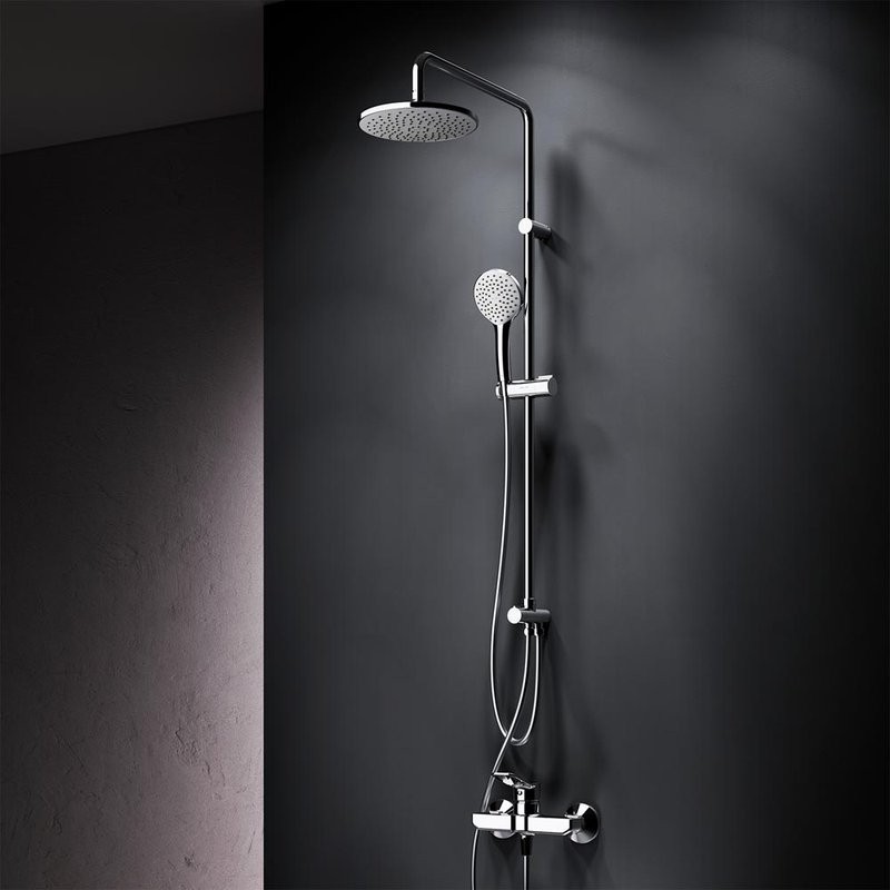 Душевая стойка AM.PM X-Joy F40885A24 со смесителем