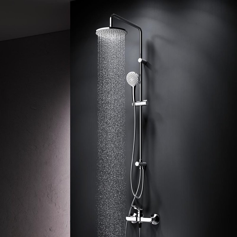 Душевая стойка AM.PM X-Joy F40885A24 со смесителем