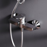 Душевая стойка AM.PM X-Joy F40885A24 со смесителем