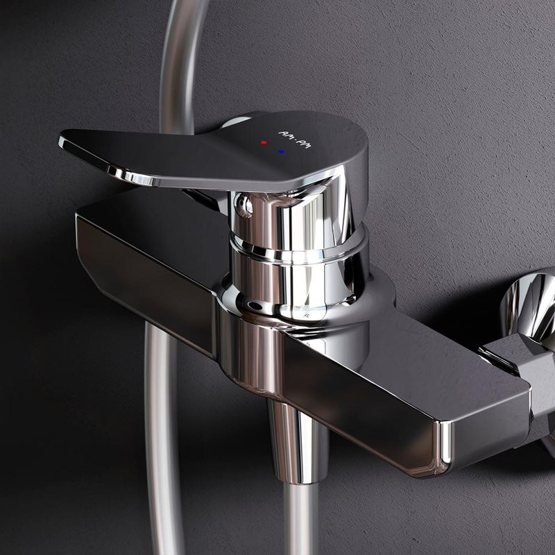 Душевая стойка AM.PM X-Joy F40885A24 со смесителем