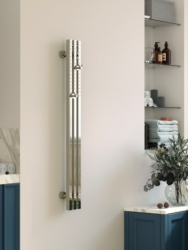 Полотенцесушитель водяной Сунержа Вердикт Pro 00-0459-1210 120x15 см, без покрытия, I-образный