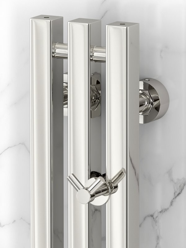 Полотенцесушитель водяной Сунержа Вердикт Pro 00-0459-1210 120x15 см, без покрытия, I-образный