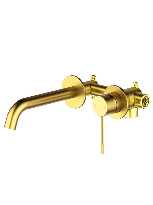 Смеситель для раковины Timo Saona 2372/20SM С ВНУТРЕННЕЙ ЧАСТЬЮ,  золото шлифованное