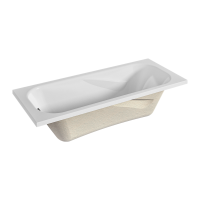 Акриловая ванна 1MarKa Classic А Стандарт 1+ 160x70 см, пристенная, белая, на ножках, с экраном, со сливом-переливом