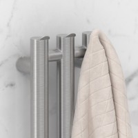 Полотенцесушитель электрический Сунержа Терция 4.0 071-0883-1206 120x15 см, подключение справа, скрытое подключение справа, сатин, I-образный