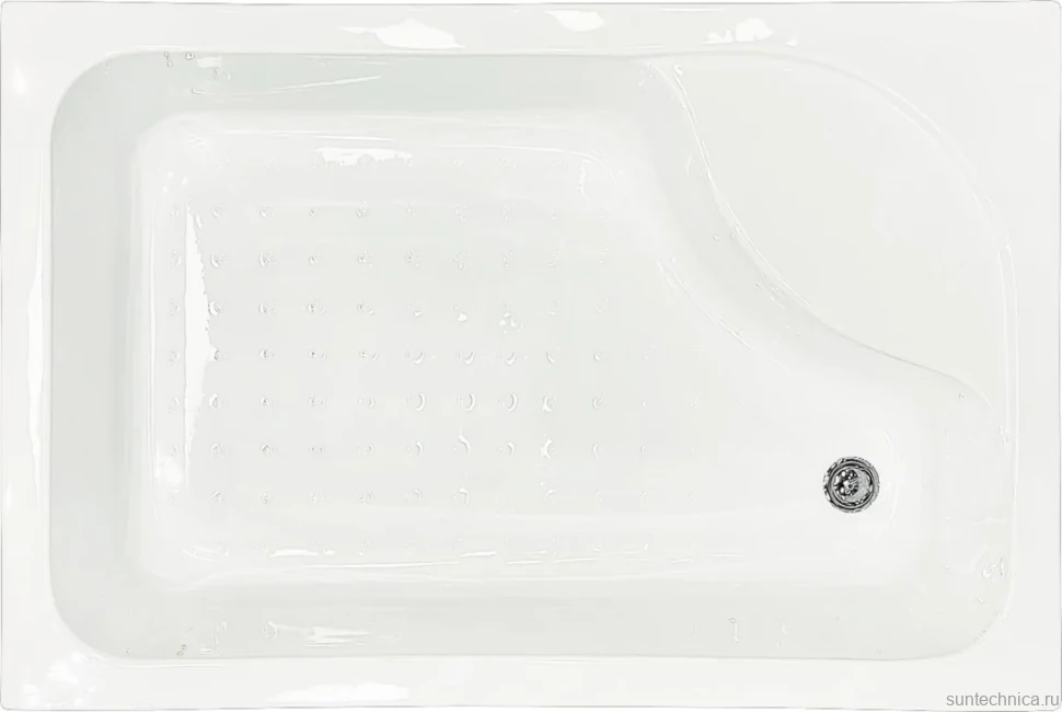 Душевой уголок Royal Bath BP RB8100BP-T-BL-R 100x80 с поддоном