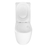 Унитаз-компакт напольный AZARIO Riano AZ-1307A с микролифтом, безободковый