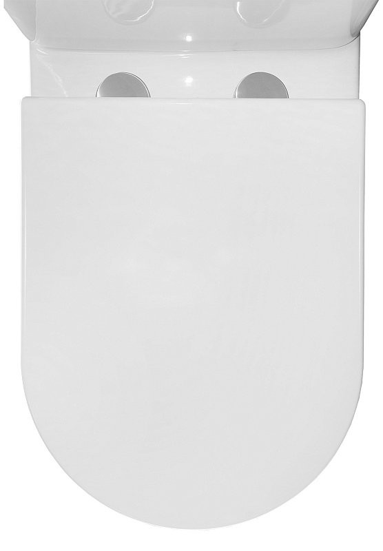 Унитаз-компакт напольный AZARIO Riano AZ-1307A с микролифтом, безободковый