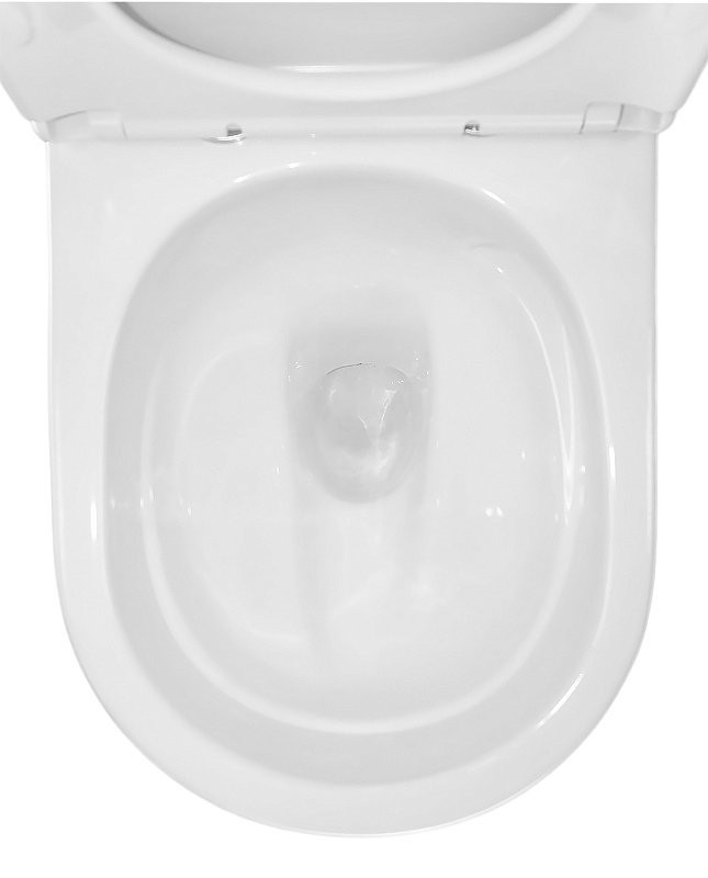Унитаз-компакт напольный AZARIO Riano AZ-1307A с микролифтом, безободковый