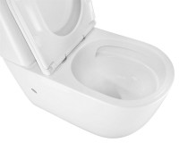 Унитаз-компакт напольный AZARIO Riano AZ-1307A с микролифтом, безободковый