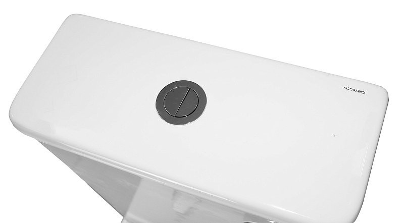 Унитаз-компакт напольный AZARIO Riano AZ-1307A с микролифтом, безободковый