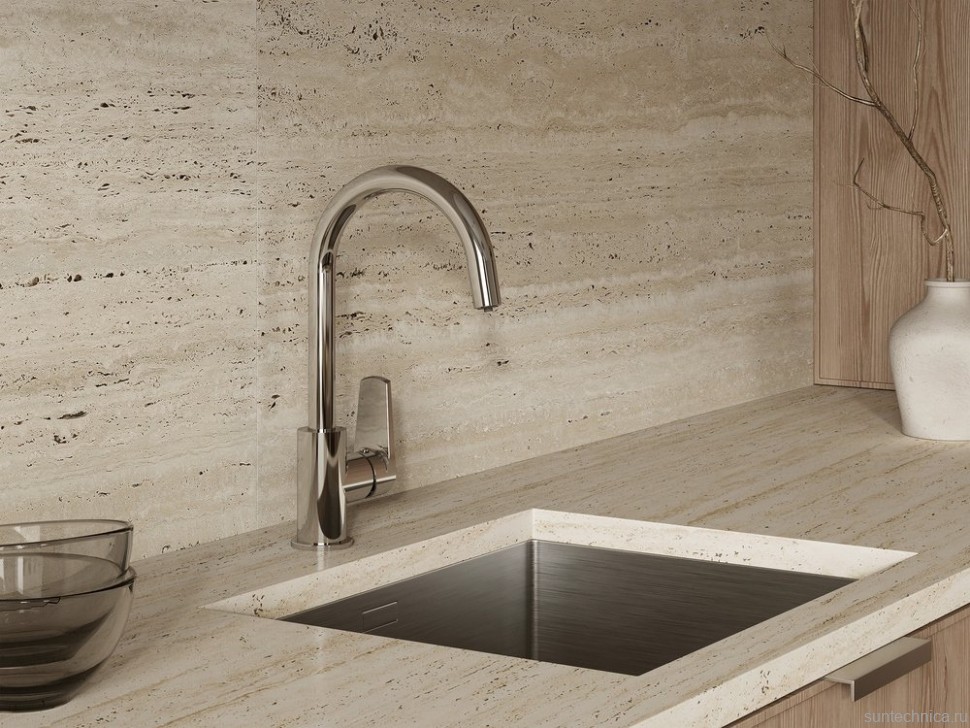 Смеситель для кухни Cersanit Moduo 64839 хром