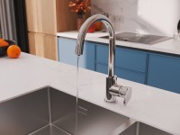 Смеситель для кухни Cersanit Moduo 64839 хром Смеситель для кухни Cersanit Moduo 64839 хром