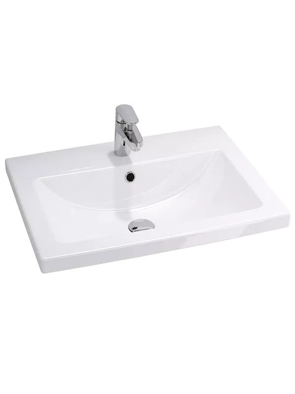 Тумба с раковиной Comforty Лима 70П подвесная, антрацит