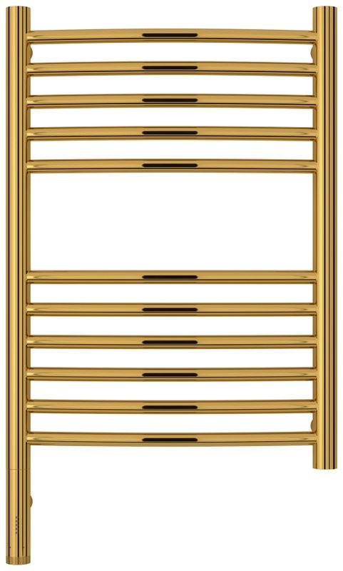 Полотенцесушитель электрический Сунержа Богема 3.1 03-6002-6040 70x45 см, подключение слева, золото, лесенка