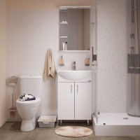 Унитаз-компакт напольный Sanita Стандарт комфорт глянцевый белый