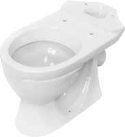 Унитаз-компакт напольный Sanita Стандарт комфорт глянцевый белый