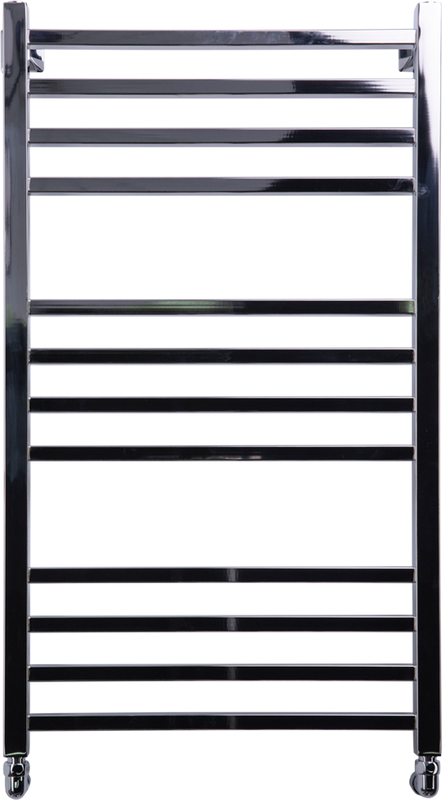 Полотенцесушитель водяной Comfysan Pioli-K W-10 100х50 100x55 см, хром, лесенка