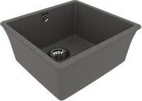Мойка кухонная Lemark Sinara 440-U 9910071 серый шелк