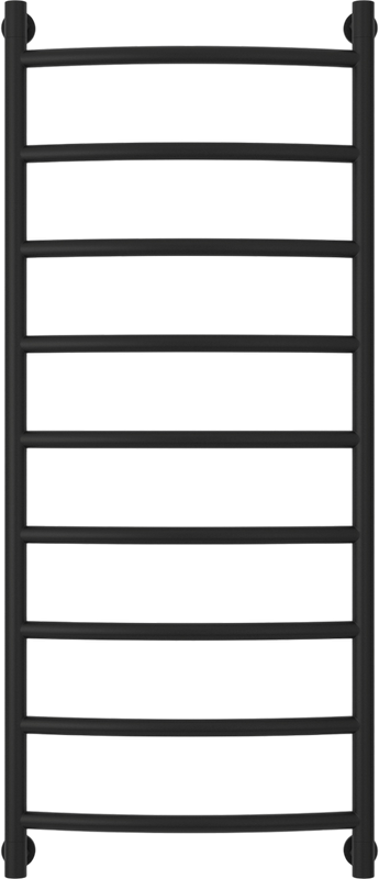 Полотенцесушитель водяной Сунержа Галант + 120x50, черный матовый