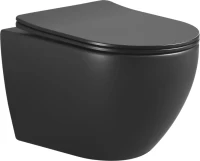 Унитаз подвесной Boheme Nero 961 безободковый Унитаз подвесной Boheme Nero 961 безободковый