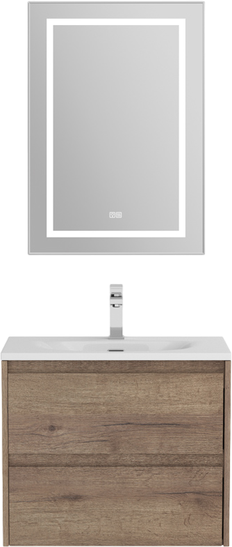 Мебель для ванной комнаты BelBagno Kraft 39 70 rovere tabacco, раковина BB-8099-3-70