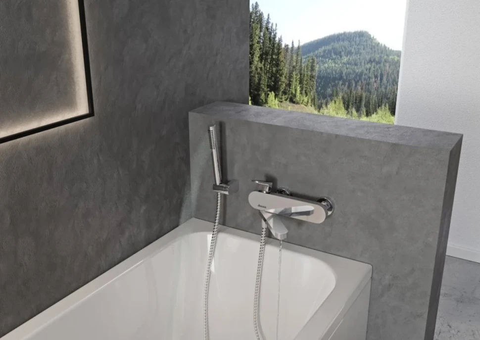 Смеситель для ванны с душем Ravak Chrome CR 022.00/150