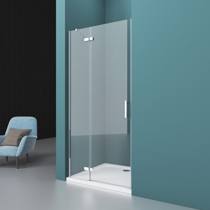 Душевая дверь в нишу BelBagno Kraft B-12-60/40-C-Cr L