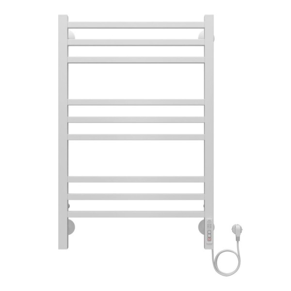 Полотенцесушитель Azario ANCONA 500/800 электрический БЕЛЫЙ R 9 кв.пер.