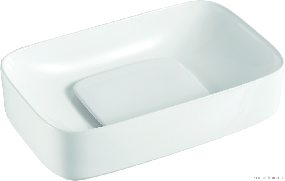 Мебель для ванной комнаты Orange Line 80 подвесная, 2 ящика, матовый латте с раковиной B07-600W