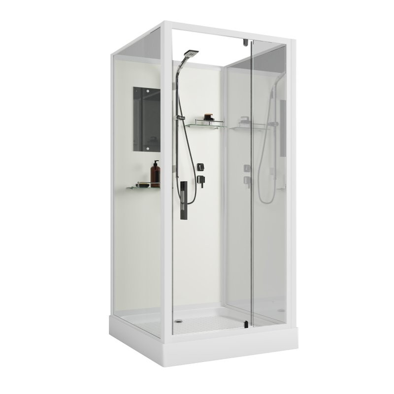 Душевая кабина Niagara Standart ST100/15Q/BK 100x100, без крыши