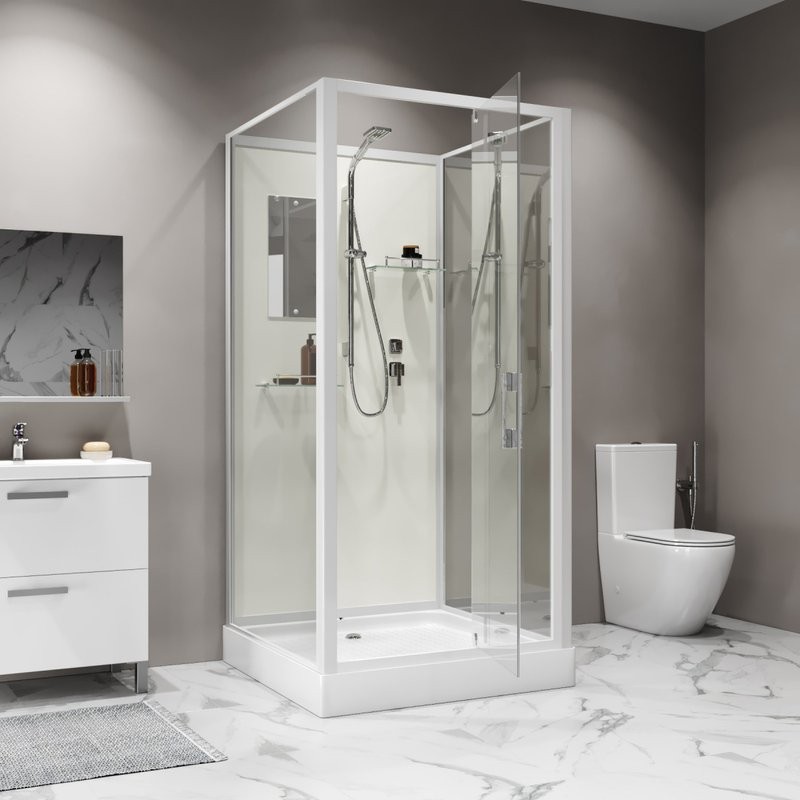 Душевая кабина Niagara Standart ST100/15Q/BK 100x100, без крыши