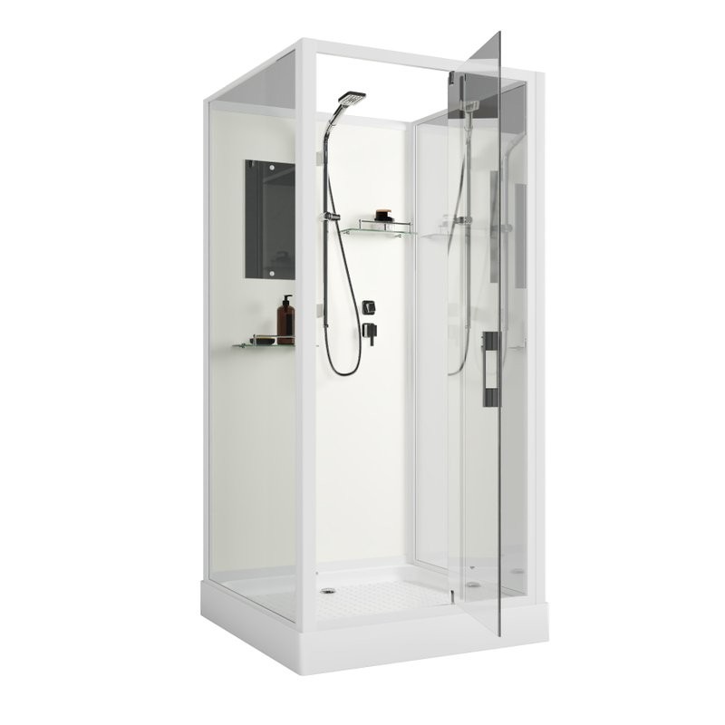 Душевая кабина Niagara Standart ST100/15Q/BK 100x100, без крыши