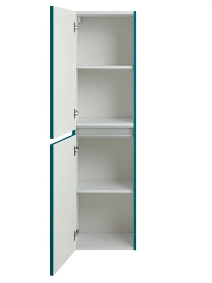 Шкаф-пенал для ванной Art&Max Elegant 150 бирюзовый