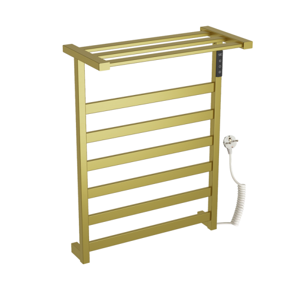 Полотенцесушитель электрический Wonzon & Woghand WW-A1026-BG брашированное золото