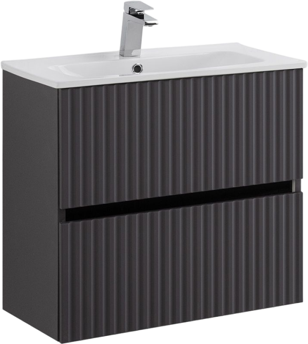 Тумба под раковину Art&Max Torino 60 подвесная, графит