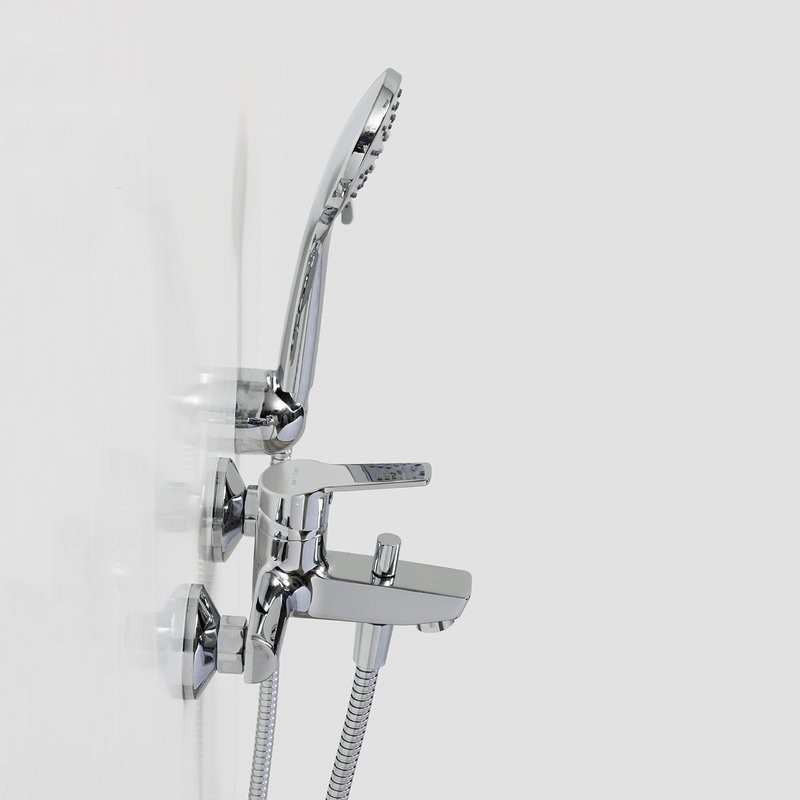 Смеситель для ванны с душем Wasserkraft Rhin 4401